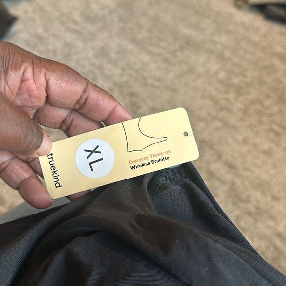 Truekind Black pullover Bra XL - Picture 5 of 5